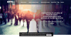 Desktop Screenshot of kaptalc.es