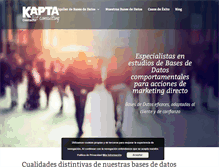 Tablet Screenshot of kaptalc.es